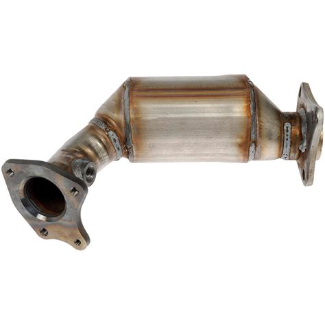 Dorman catalytic converter - This catalytic converter with integrated exhaust manifold - a.k.a. manifold converter - is precision-engineered to match the original equipment on specific vehicle years, makes and models for a reliable replacement. 